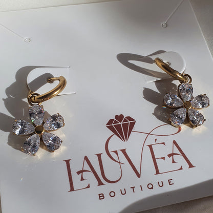 Boucles d’oreilles CALYNE - doré