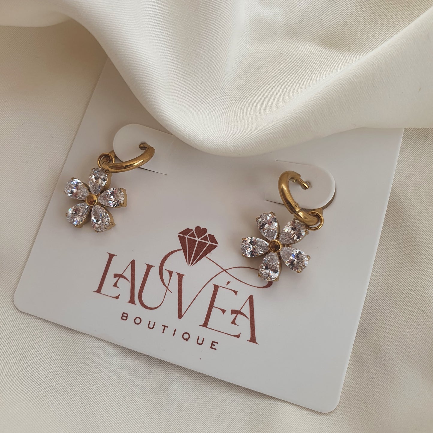 Boucles d’oreilles CALYNE - doré