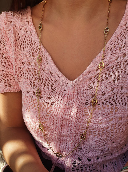 Sautoir/chaîne de taille MIRELLE