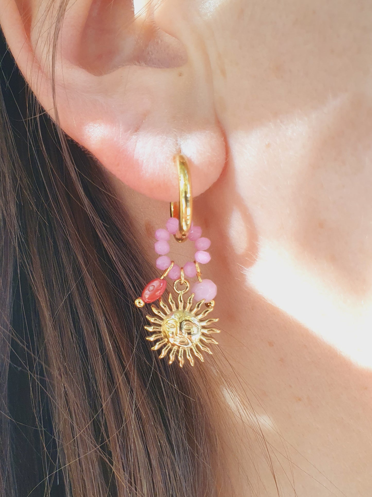 Boucles d’oreilles ORÉLINE - doré