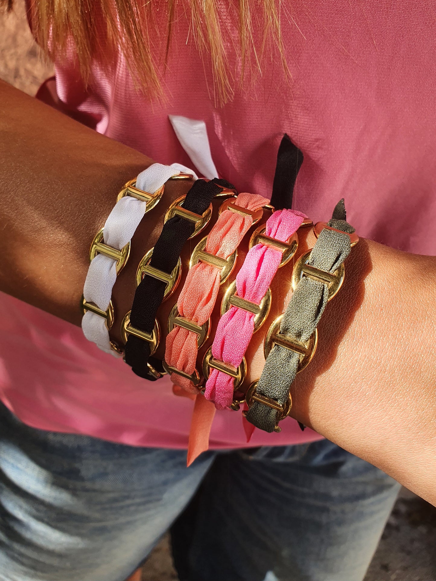 Bracelet BAHIA - doré | Coloris au choix