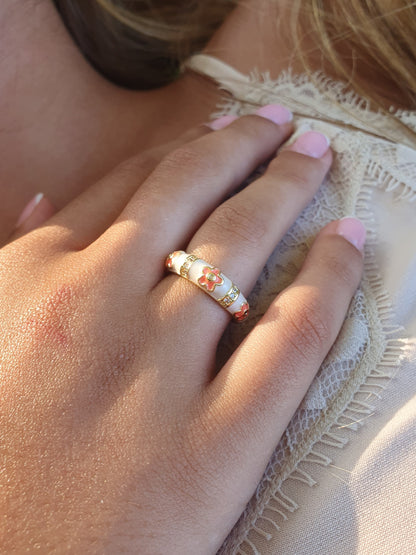 Bague Capri Fiora - coloris au choix