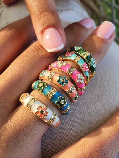Bague Capri Fiora - coloris au choix