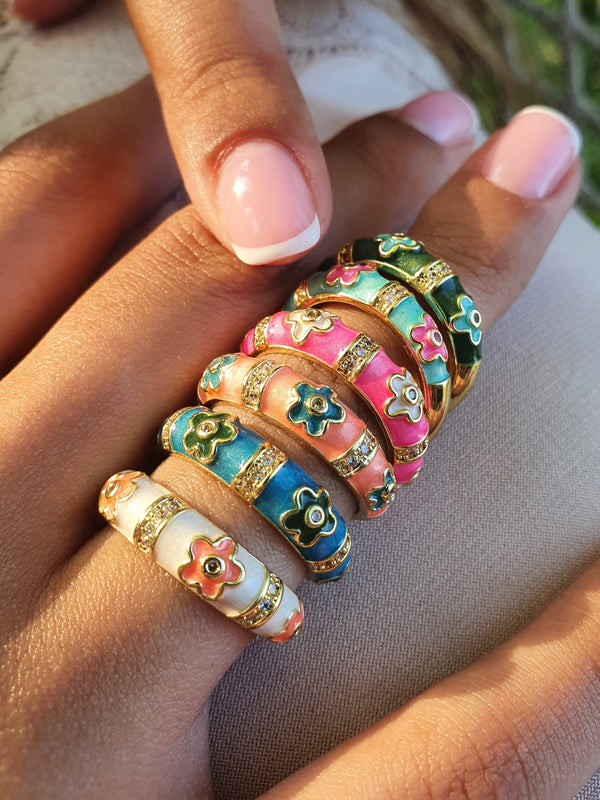 Bague Capri Fiora - coloris au choix