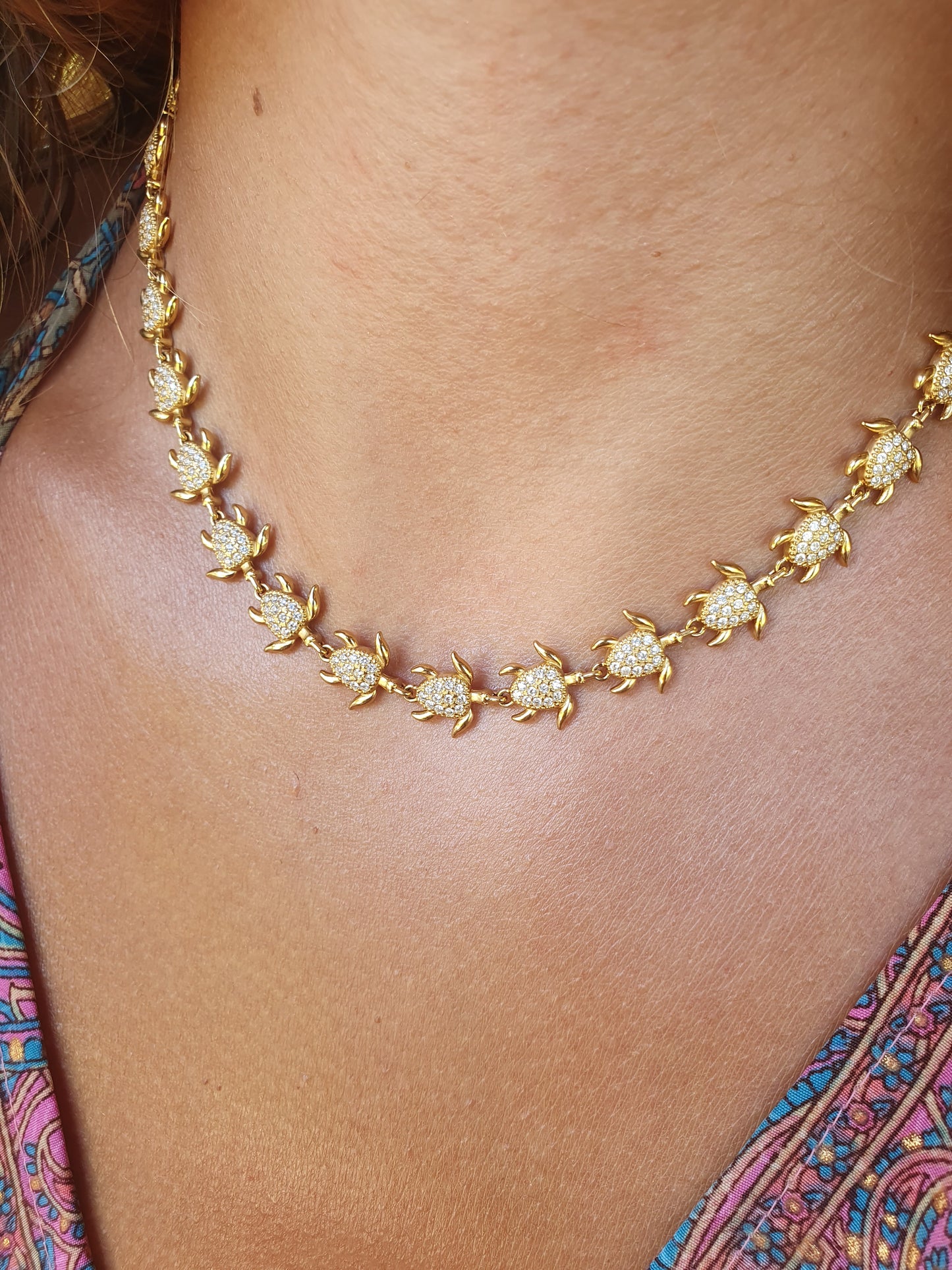 Collier ras de cou TARTARUGA