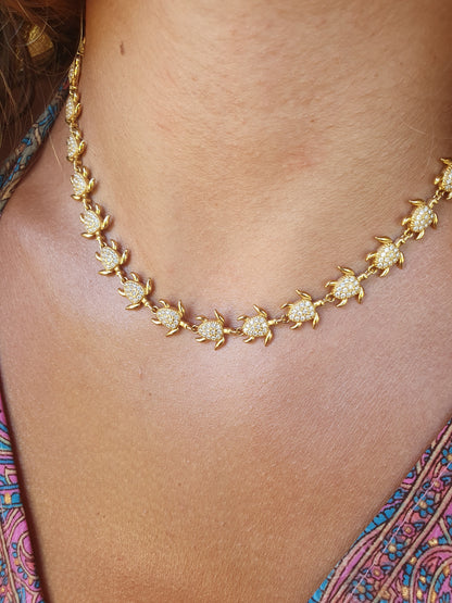 Collier ras de cou TARTARUGA