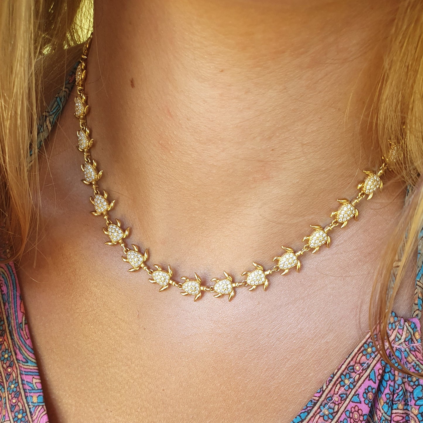 Collier ras de cou TARTARUGA