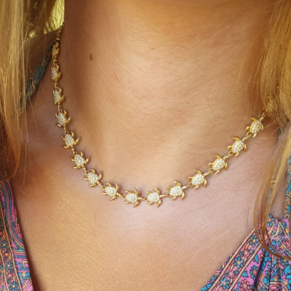 Collier ras de cou TARTARUGA