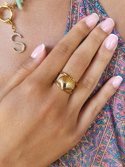 Bague coquillage