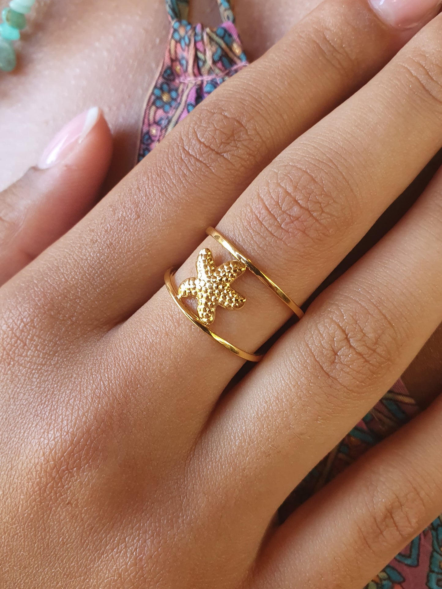 Bague étoile de mer