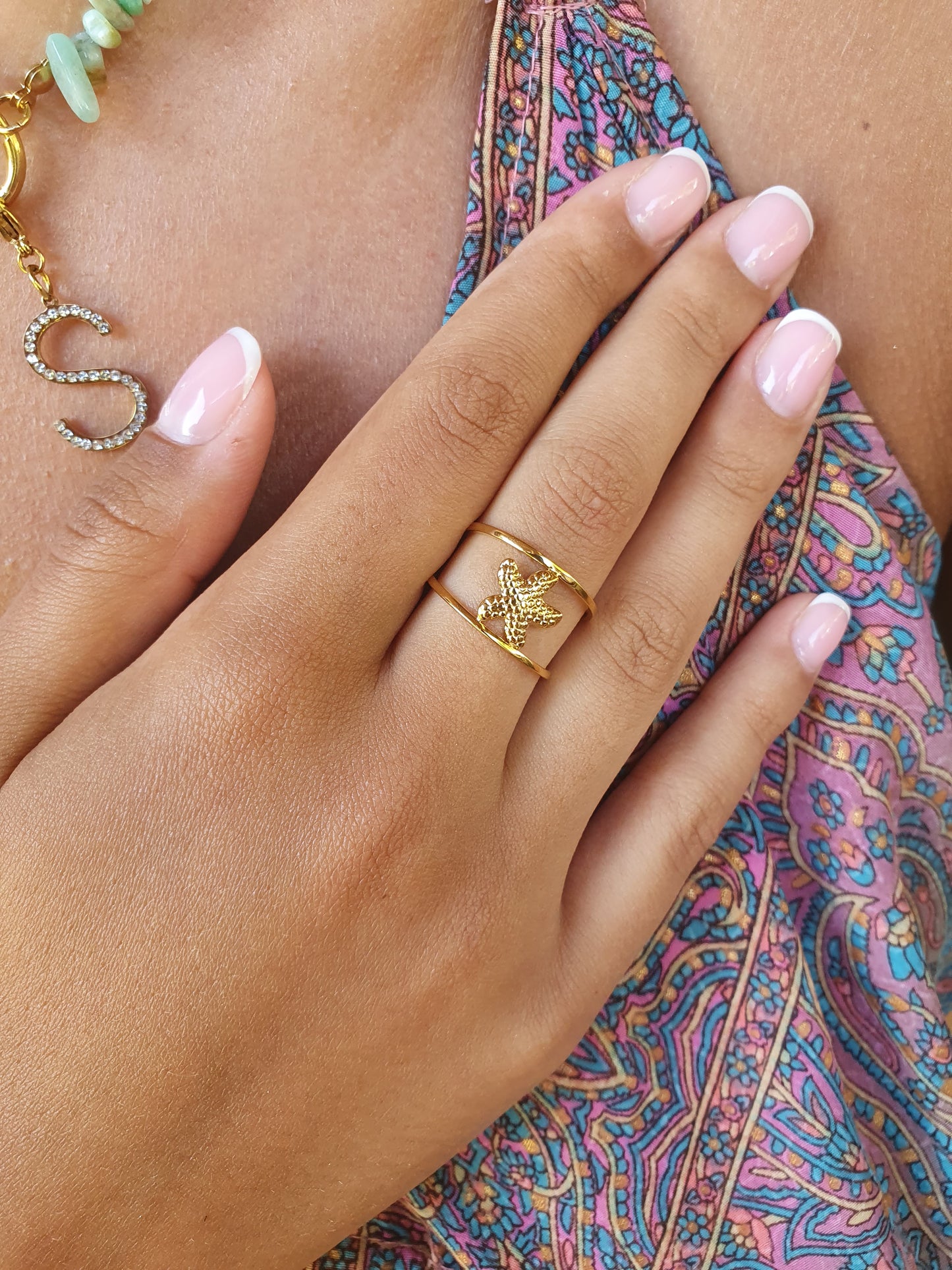 Bague étoile de mer