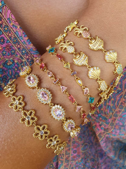 Bracelet SMERALDA - rose