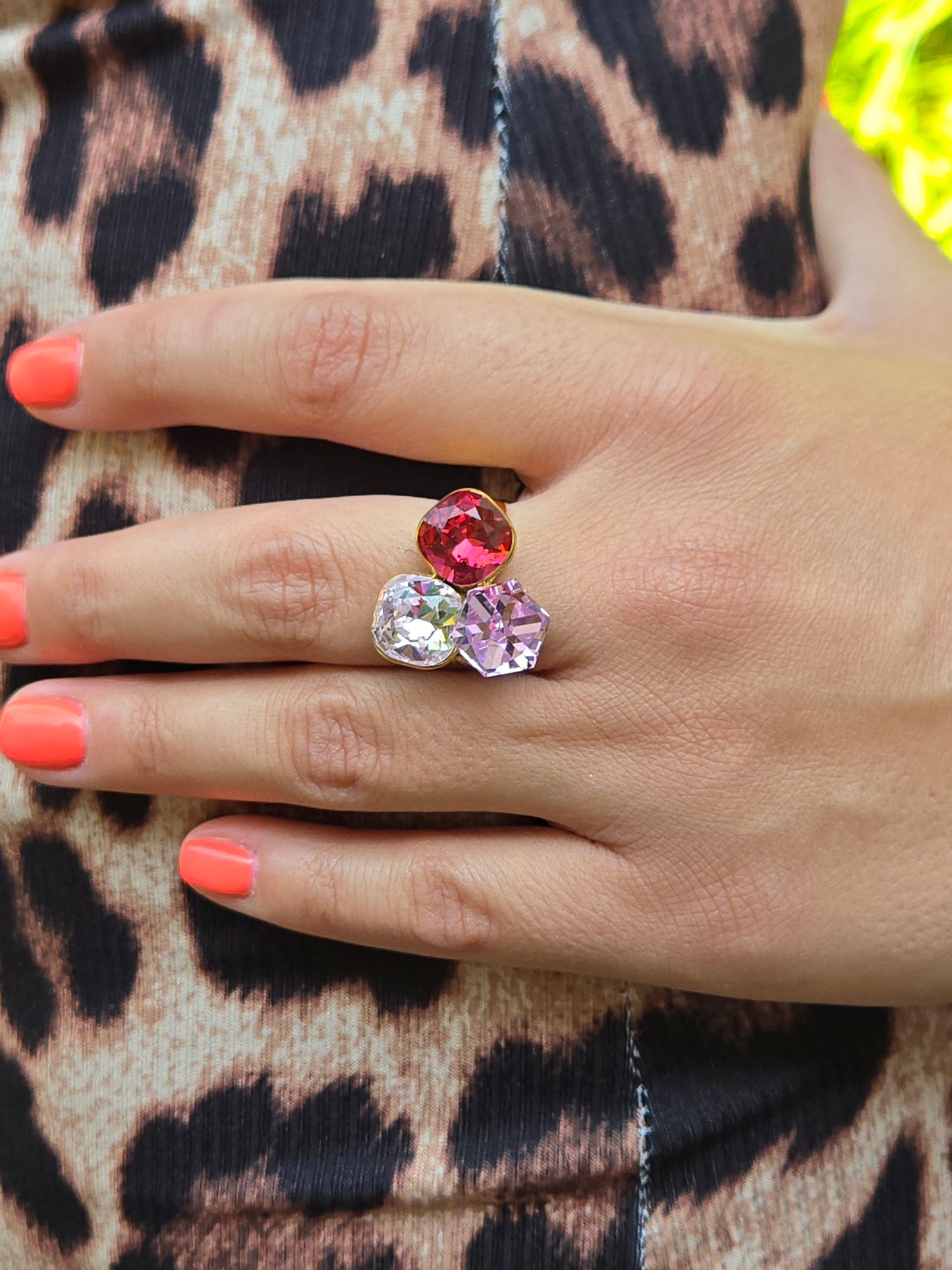 Bague VERONA - rose