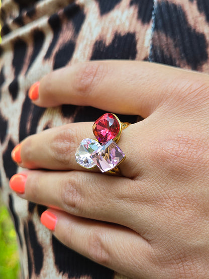Bague VERONA - rose