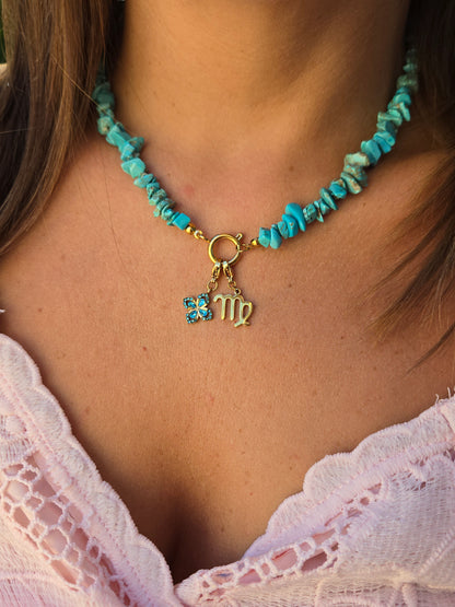 Collier ORPHÉA AZZURA (personnalisable)