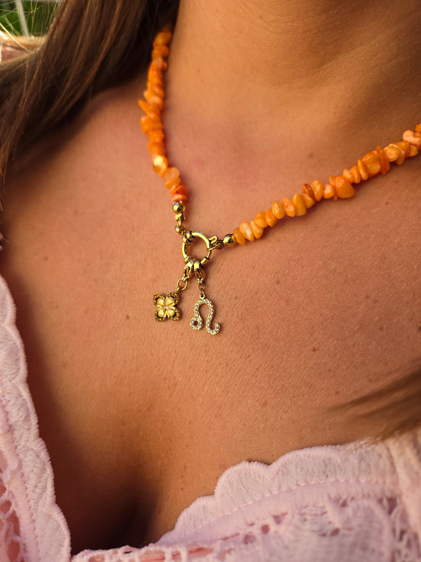 Collier ORPHÉA AMBRA (personnalisable)