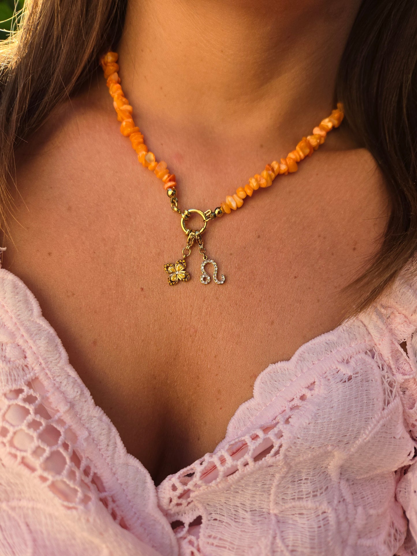 Collier ORPHÉA AMBRA (personnalisable)