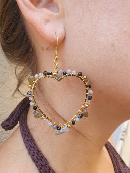 Boucles d'oreilles destockage