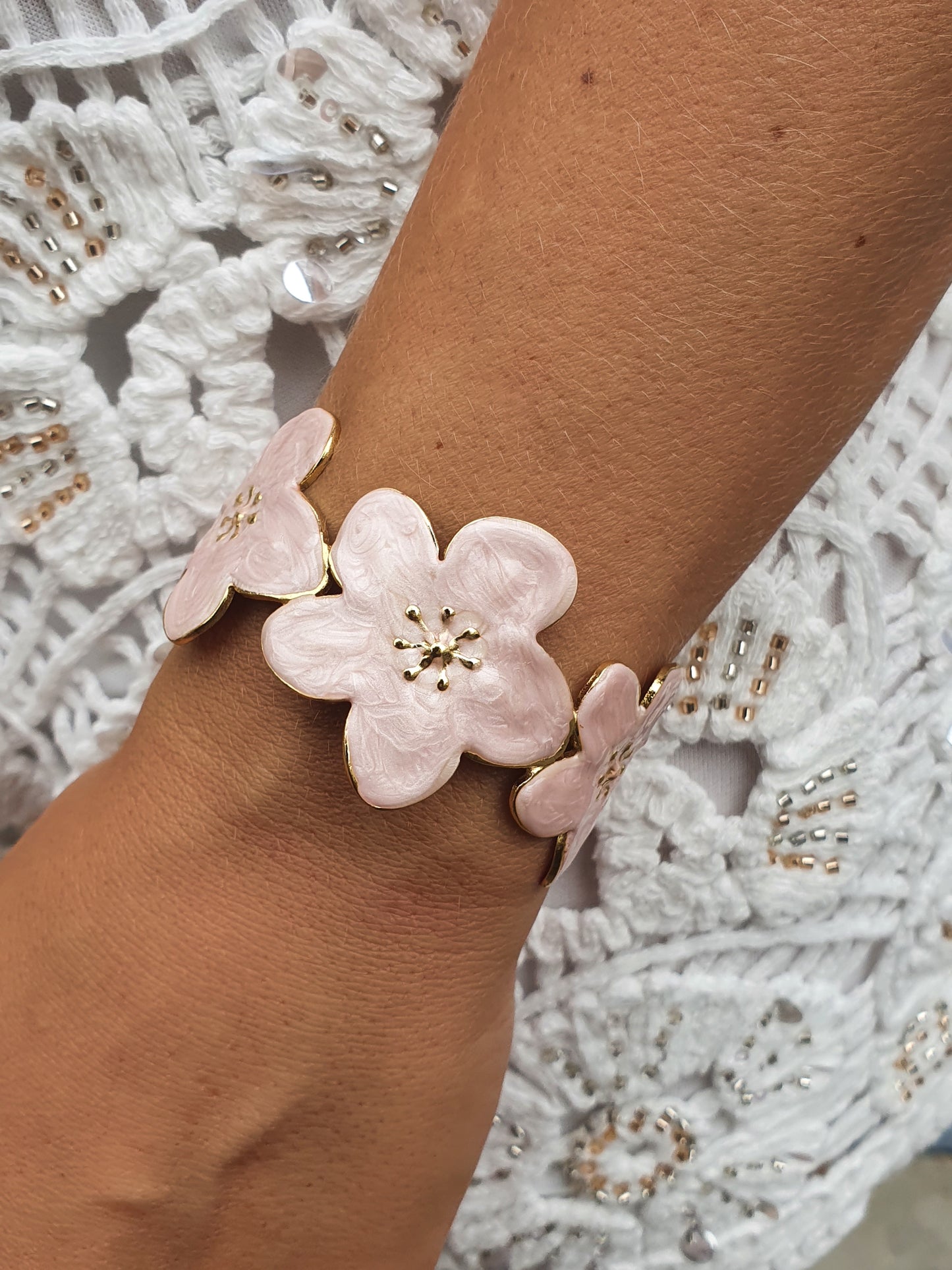 Manchette BALI - rose