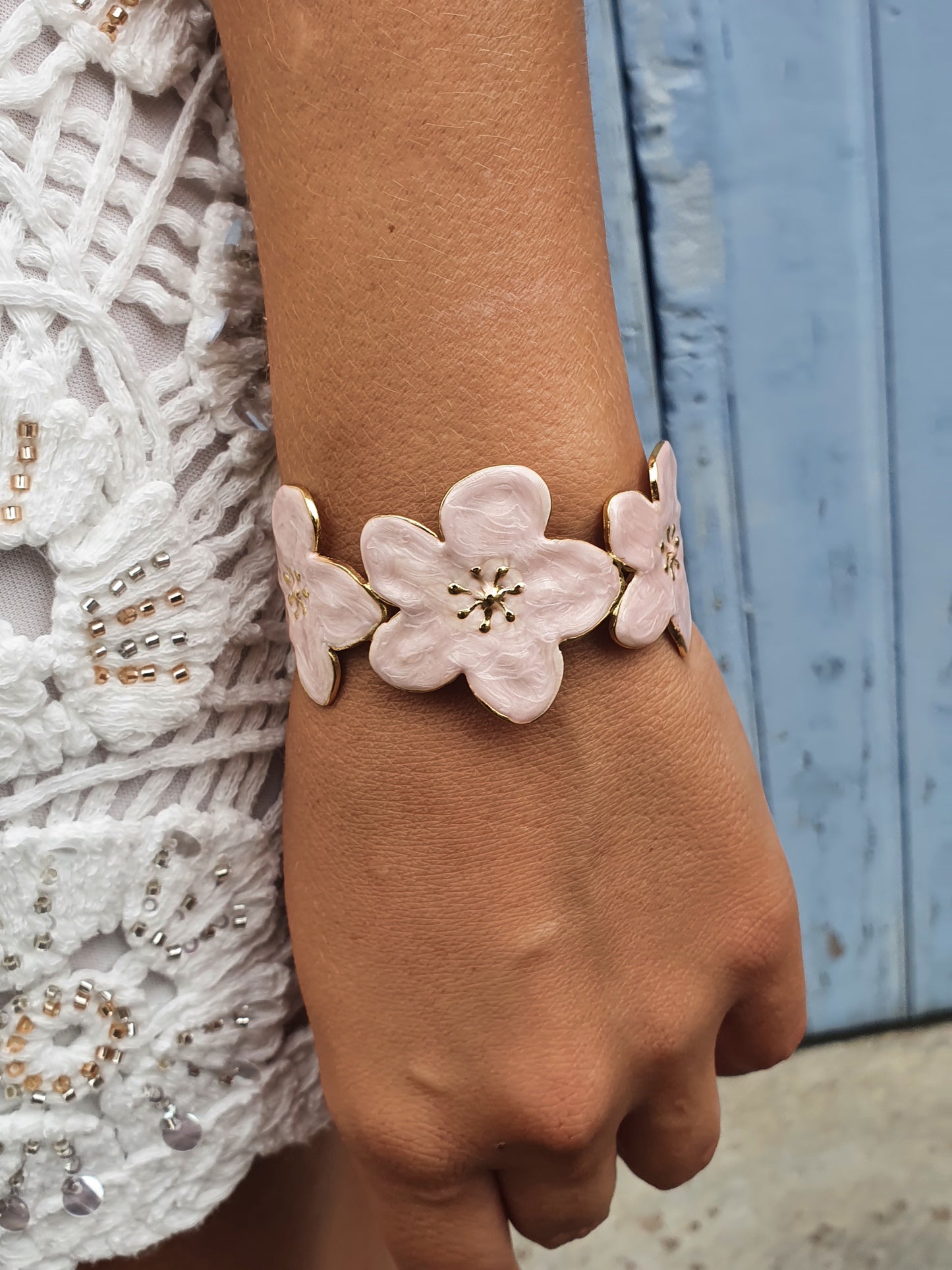 Manchette BALI - rose