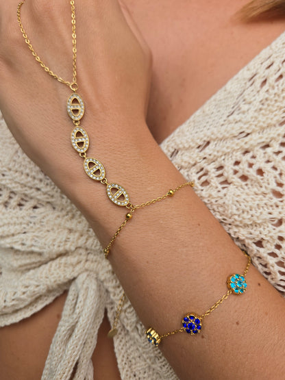 Bijou de main ESMÉRAL
