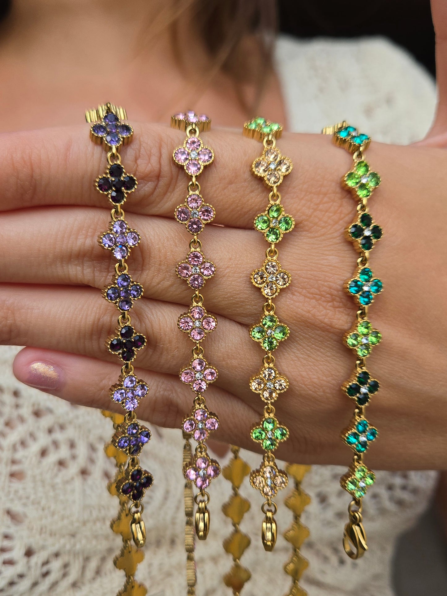 Bracelet ANEYA - vert