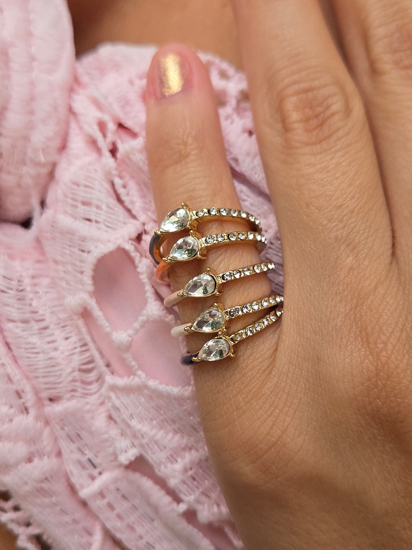 Bague colorée MAJOLICA