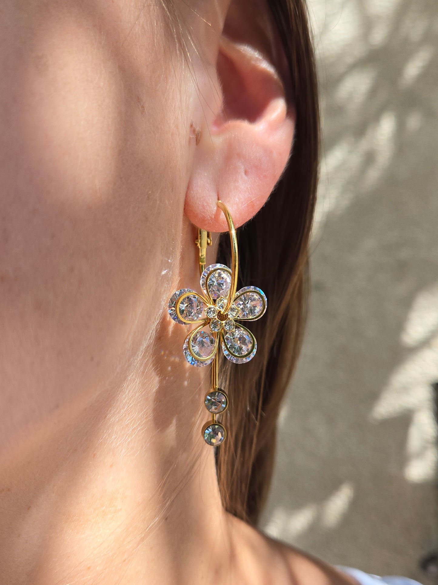 Boucles d’oreilles FLORIA - doré