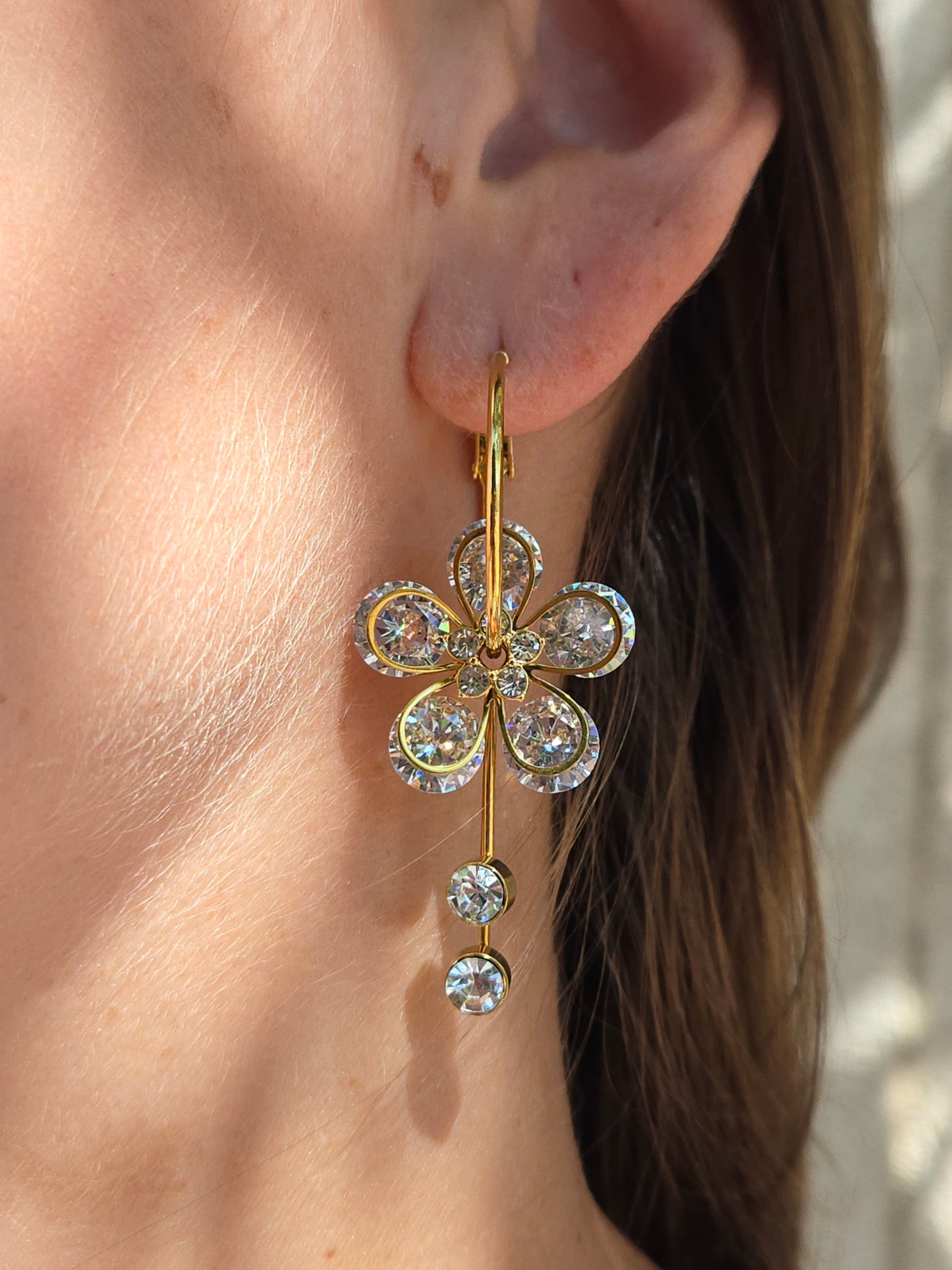 Boucles d’oreilles FLORIA - doré
