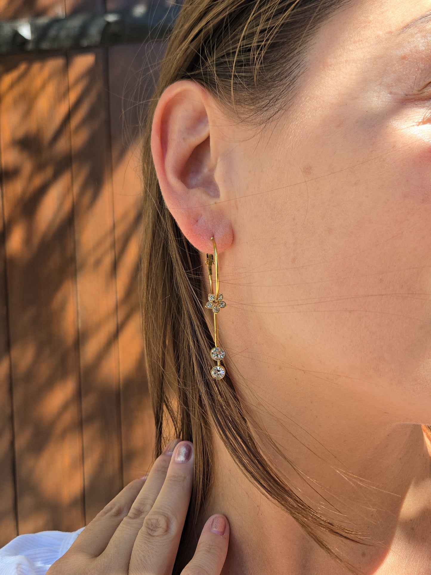 Boucles d’oreilles FLORIA - rose