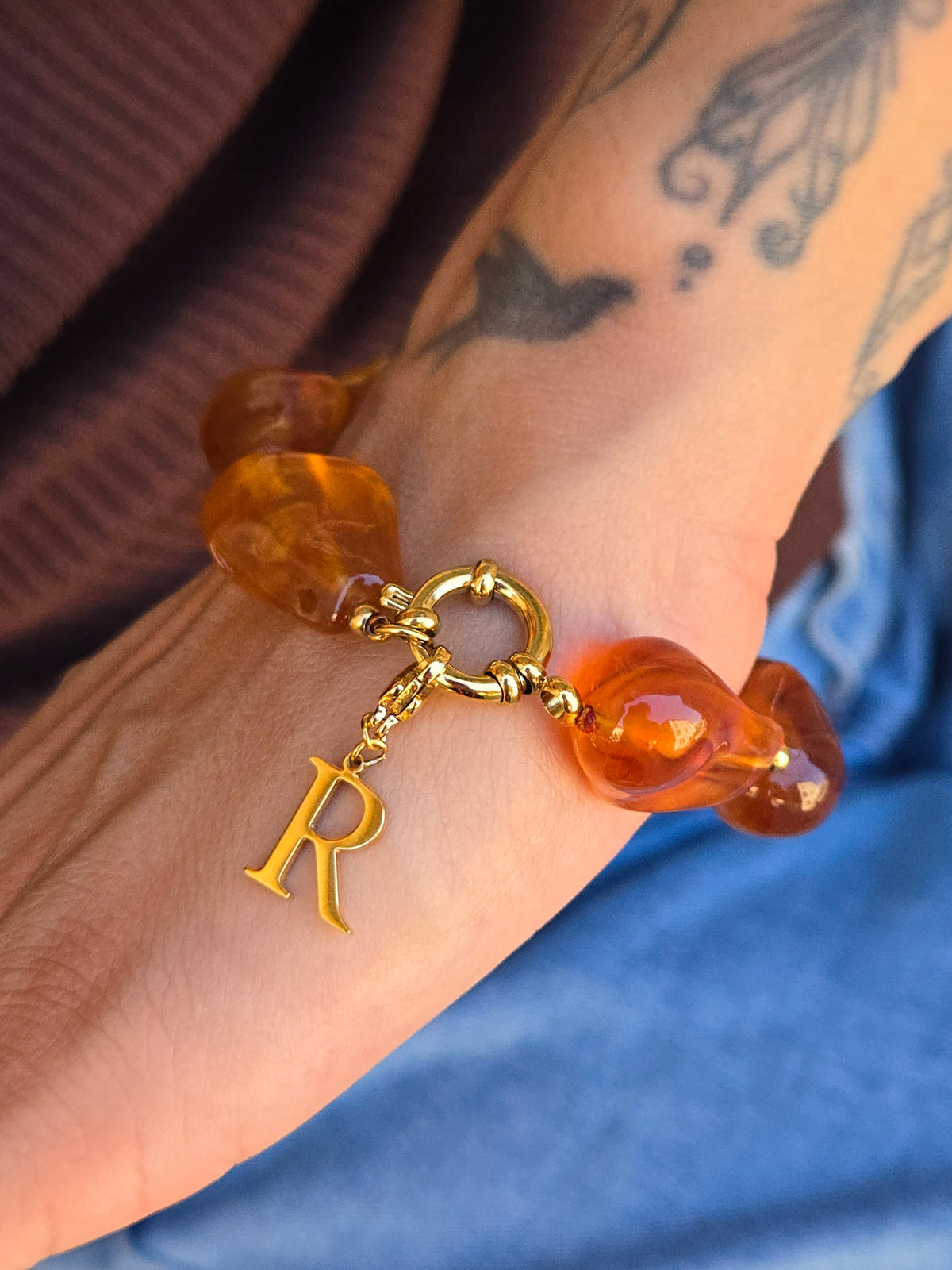 Bracelet ASHA - ambre