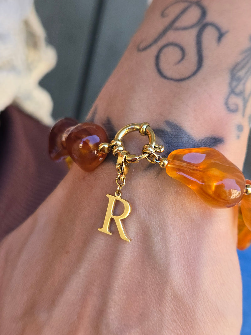 Bracelet ASHA - ambre