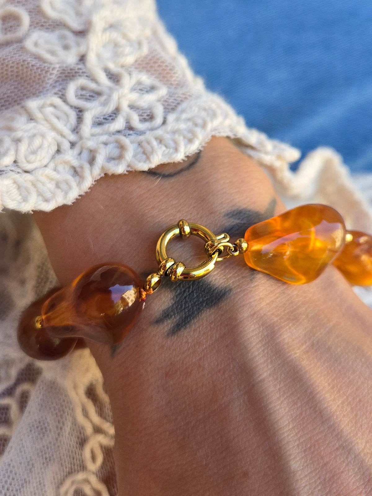 Bracelet ASHA - ambre