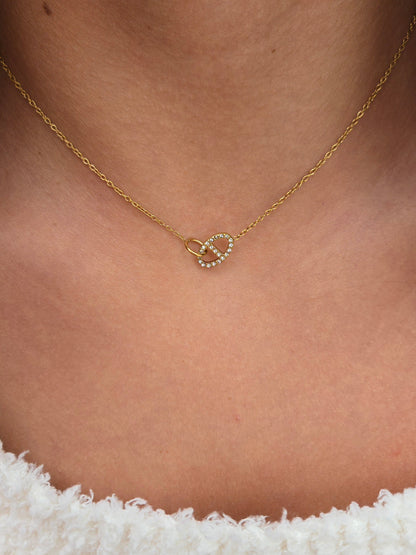 Collier LYSIALINE - Maille marine