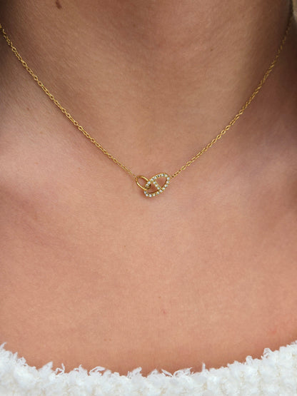 Collier LYSIALINE - Maille marine
