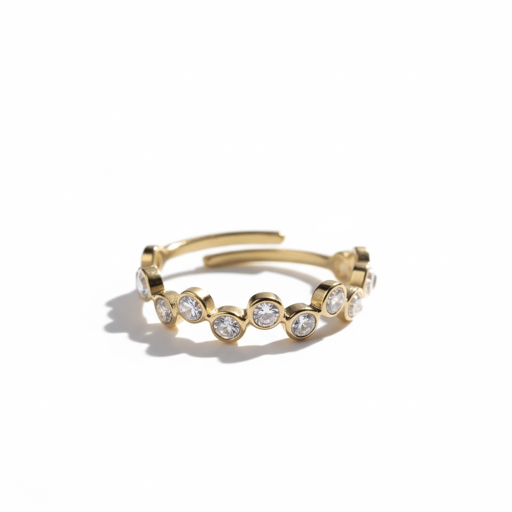 Bague HALO - doré