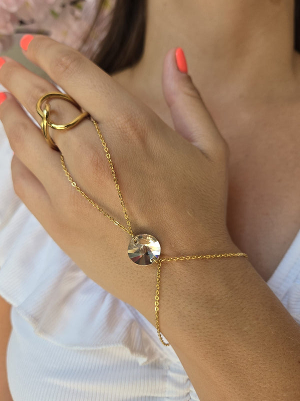 Bijou de main Cristal