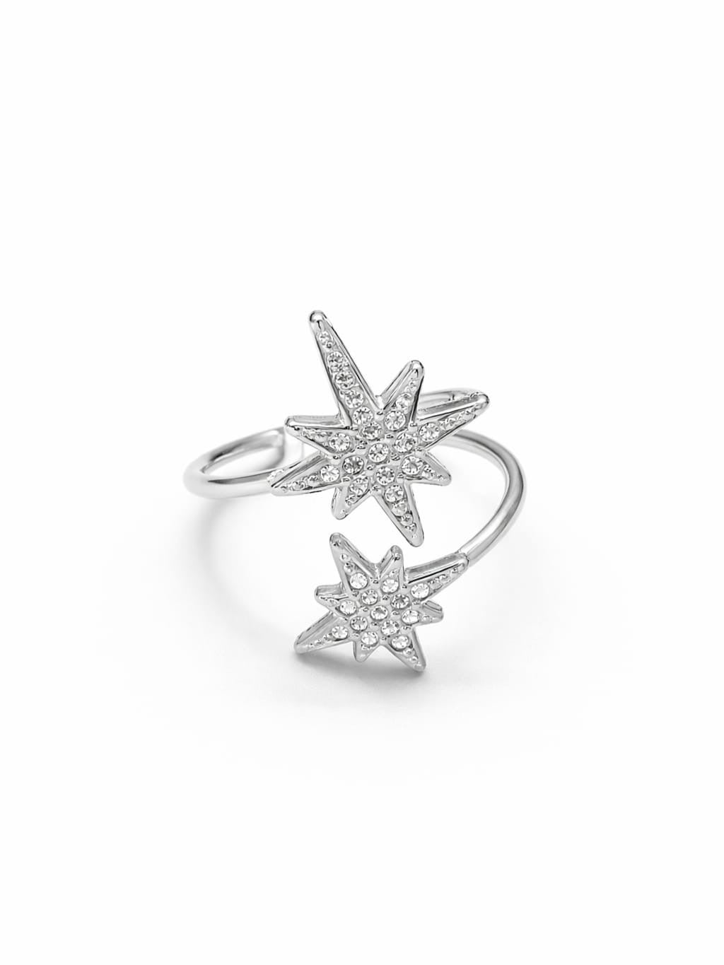 Bague CELESTIA double – argenté