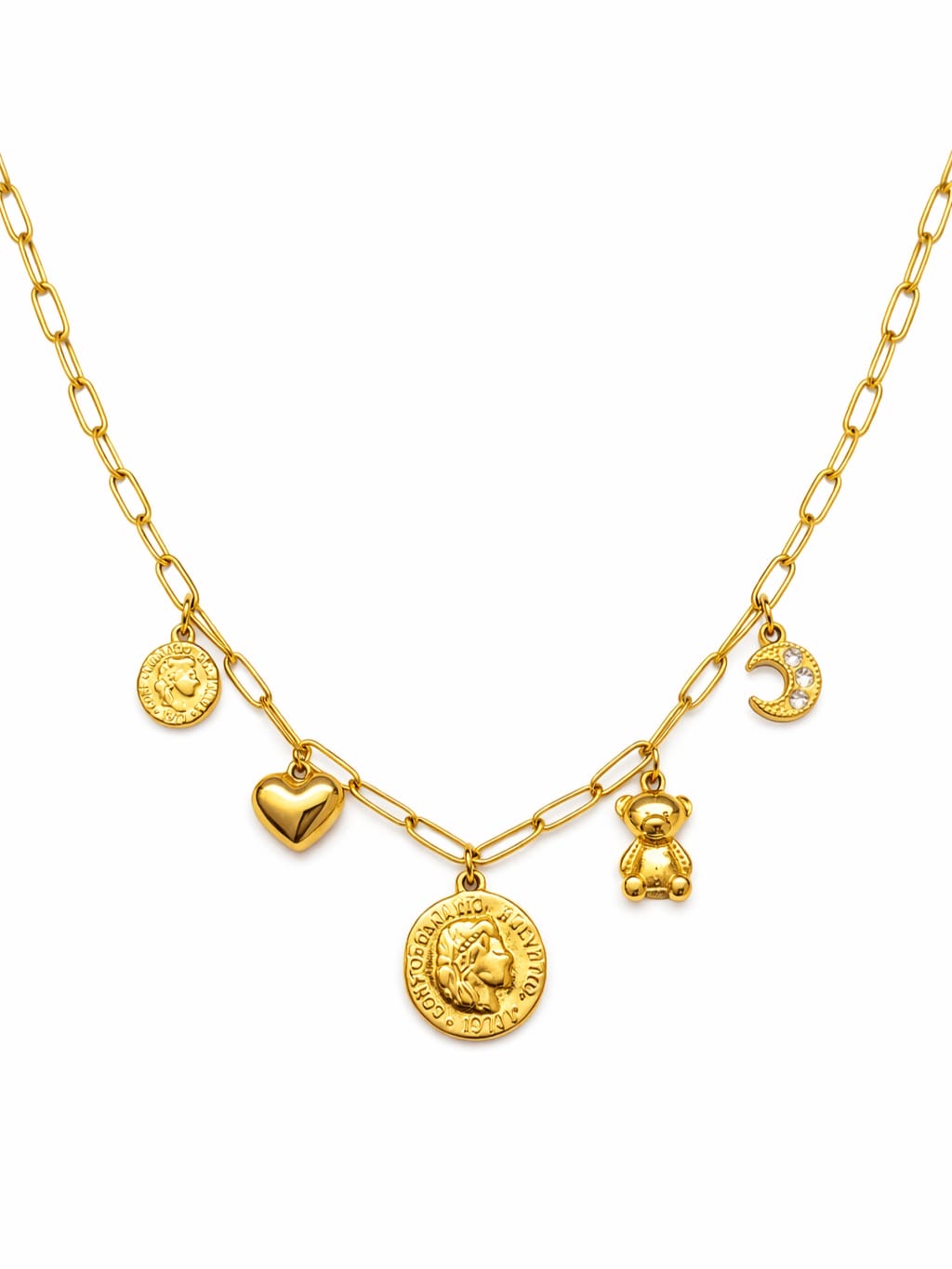 Collier FIORA - doré