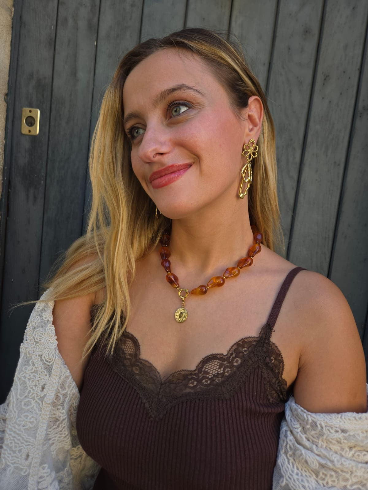 Collier perles ASHA