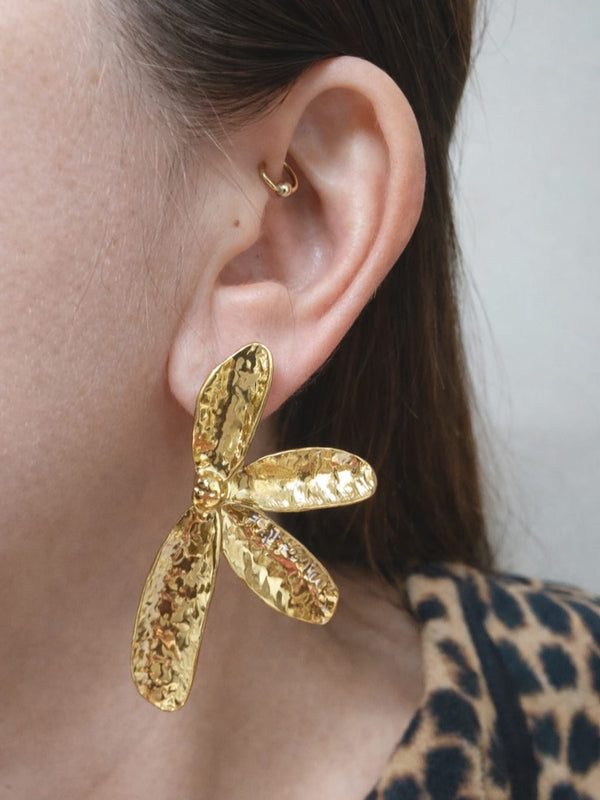 Boucles d'oreilles TALÉA - doré