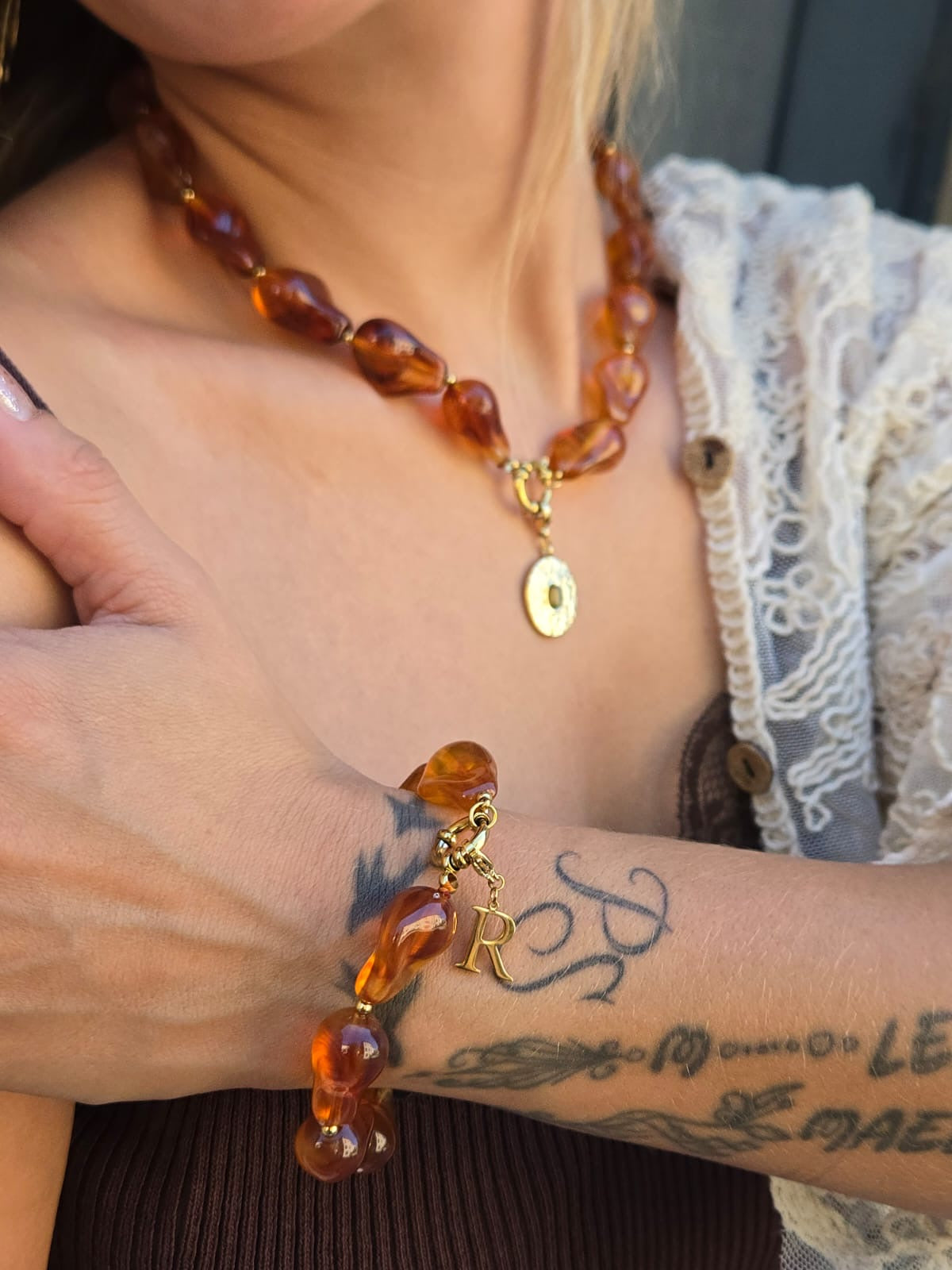 Bracelet perles ASHA