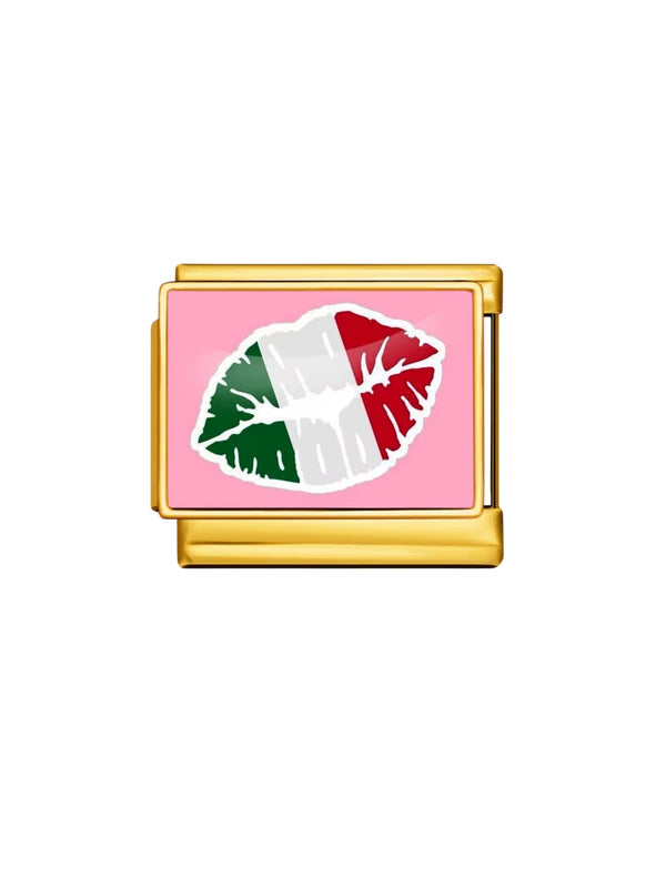 Charm italien BACIO D’ITALIA doré