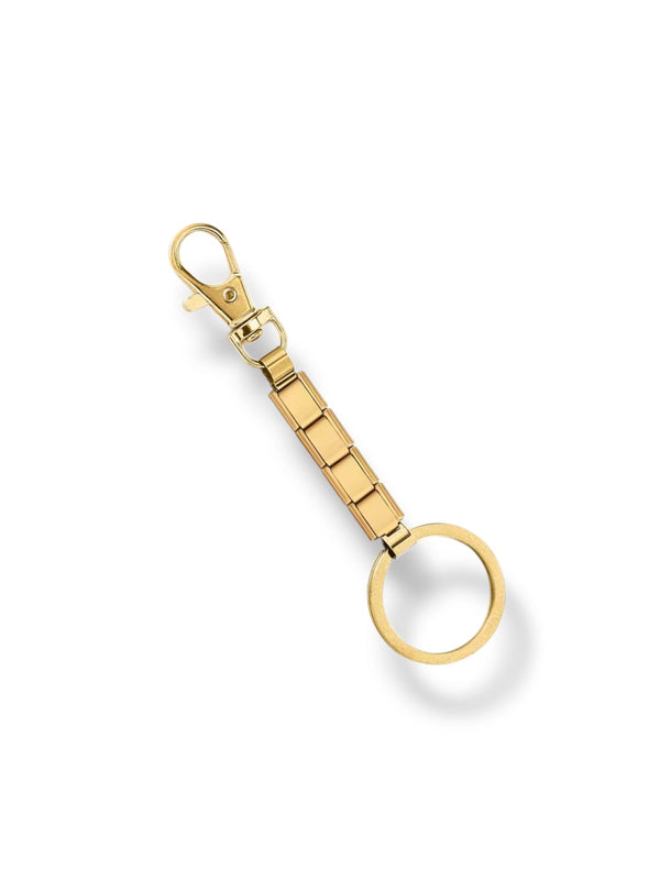 Porte-clés personnalisable doré