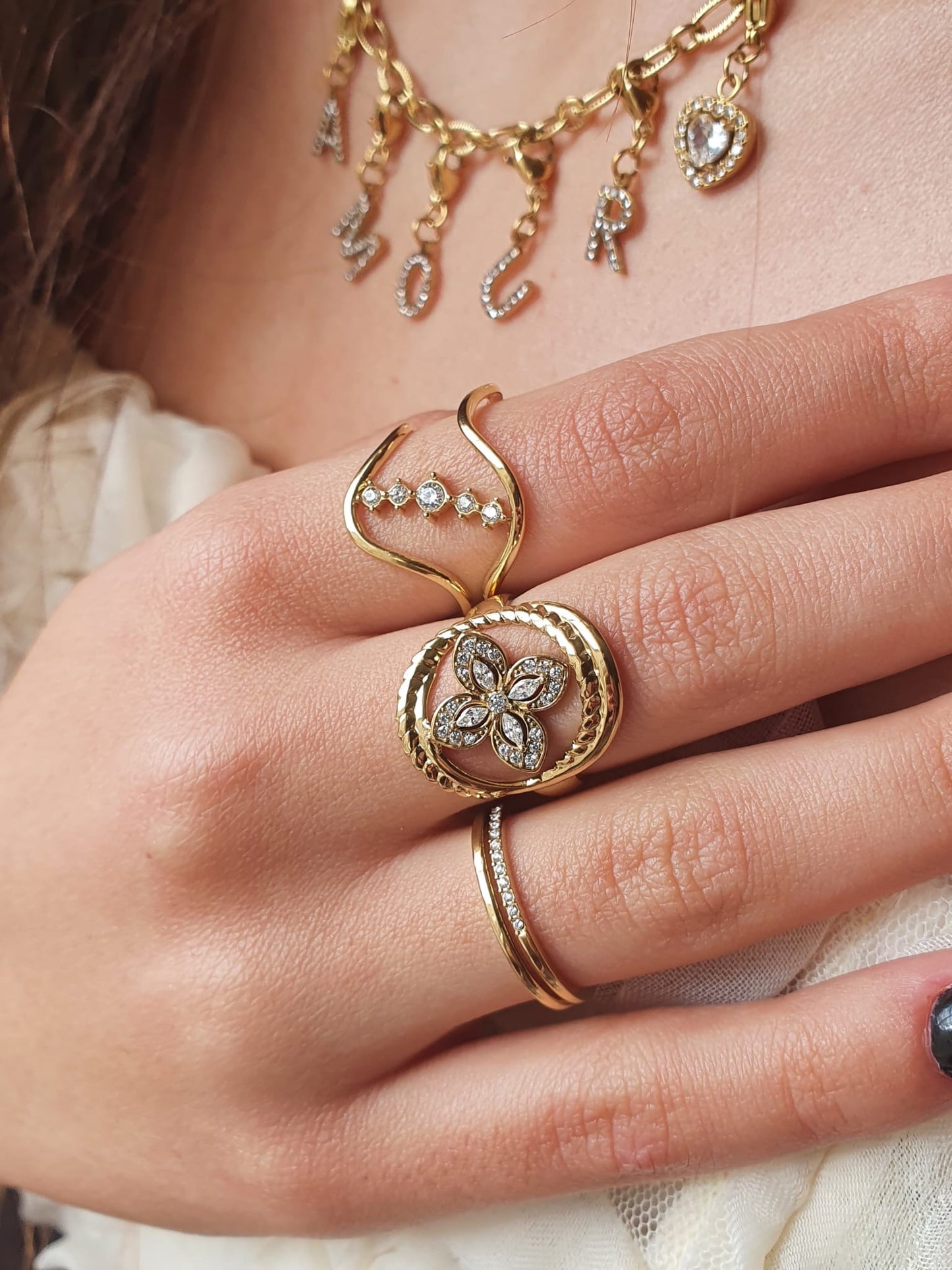 Bague MILLE - doré