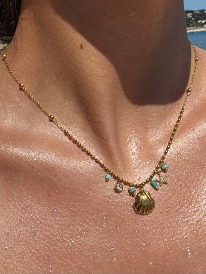 Collier Lagune | Doré
