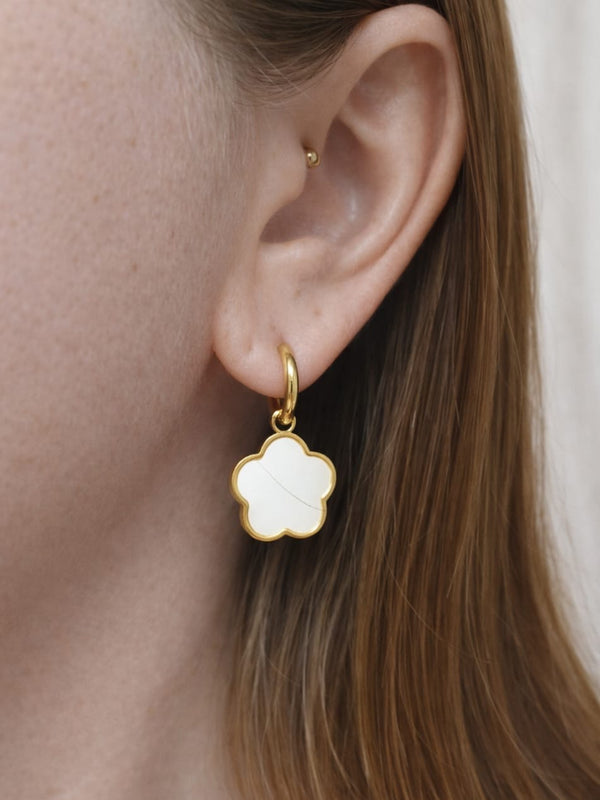 Boucles d’oreilles OPALÉA – doré