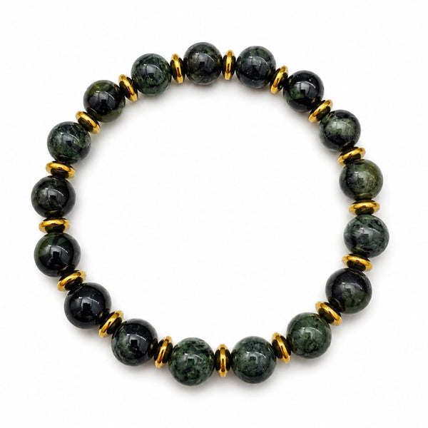 Bracelet homme pierres naturelles LORIS