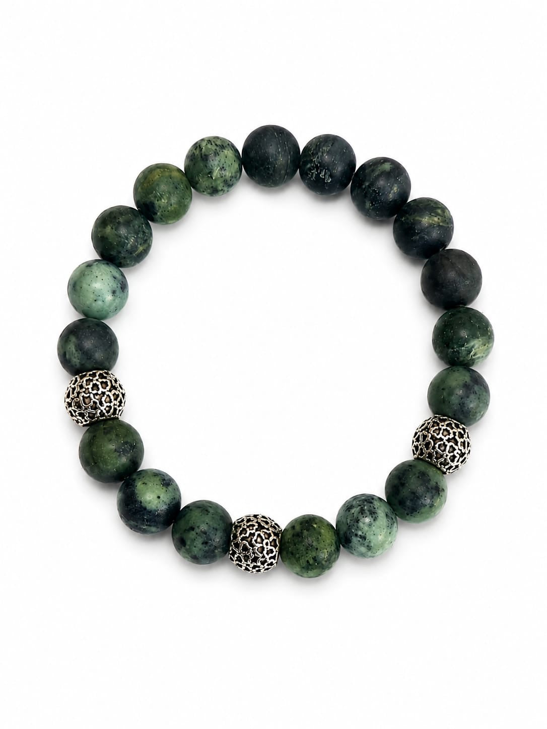 Bracelet pierres naturelles JASPE KAMBABA