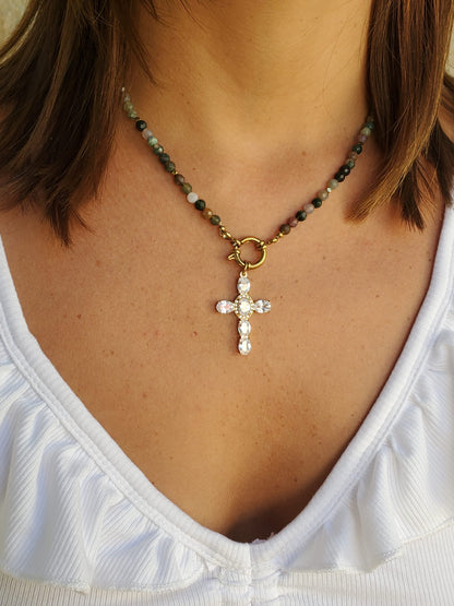 Collier CROIX SIENNE